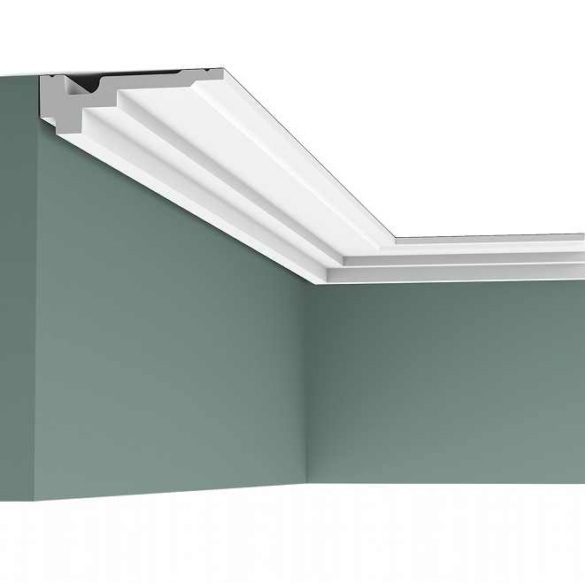 Карниз потолочный полиуретановый Orac Decor Luxxus C355 2000х111х35 мм