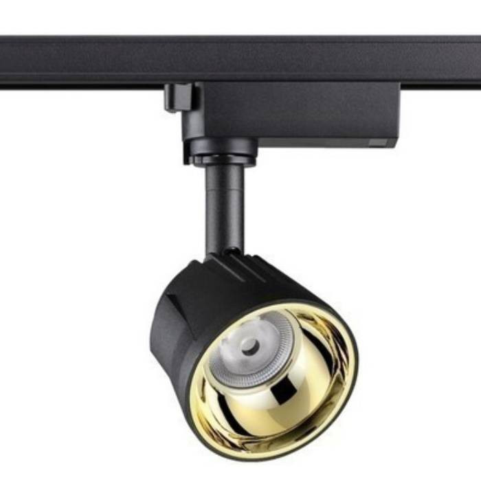 Светильник трековый Novotech Knof Port NT21 094 358712 черный/золото IP20 10W 100-265V