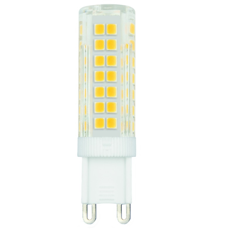 Лампа светодиодная Volpe LED-JCD-7W/3000K/G9/CL/SLS 7Вт 3000K