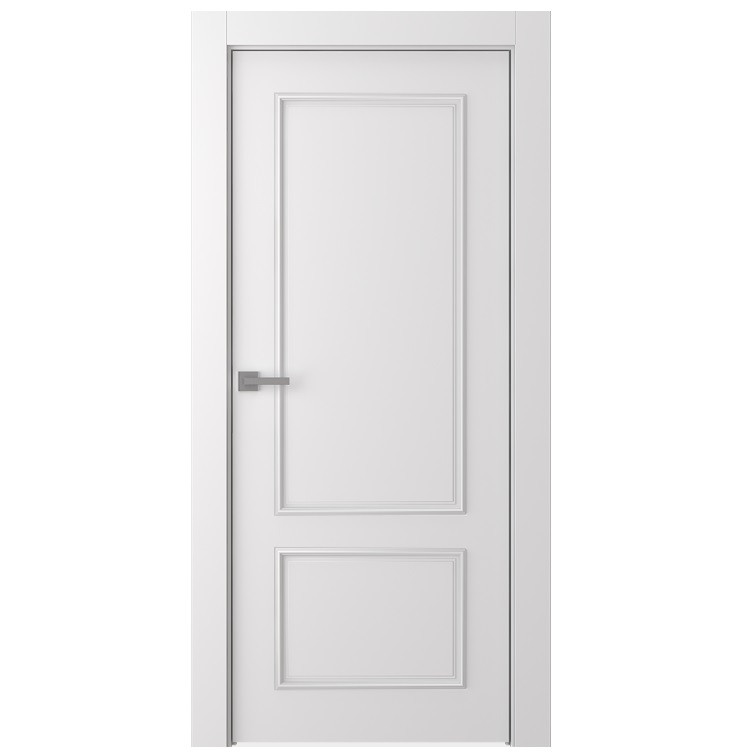 Дверное полотно Belwooddoors Ламира 2 эмаль белое 2000х800 мм