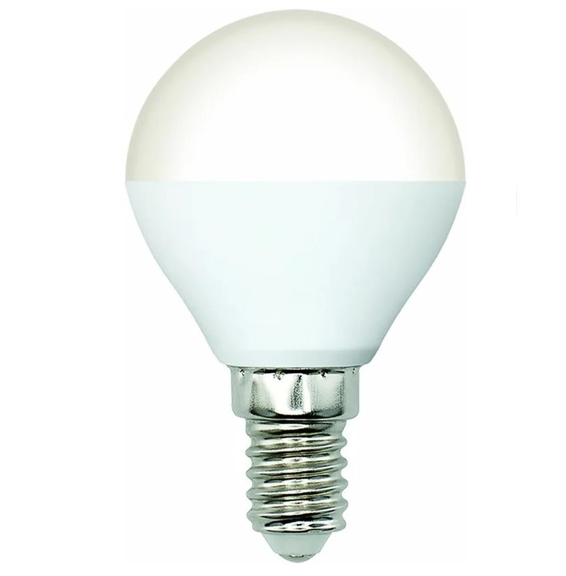 Лампа светодиодная Volpe LED-G45-6W/3000K/E14/FR/SLS шар Е14 6Вт 3000K