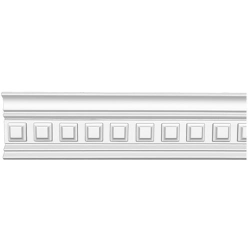 Плинтус потолочный полиуретановый Decomaster 95126 2400х60х55 мм