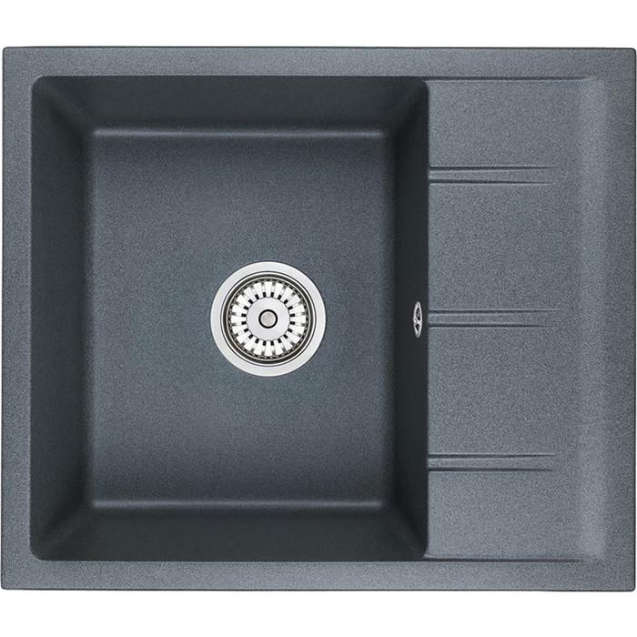 Кухонная мойка Emar Quartz 1580.Q кварцевая Антрацит
