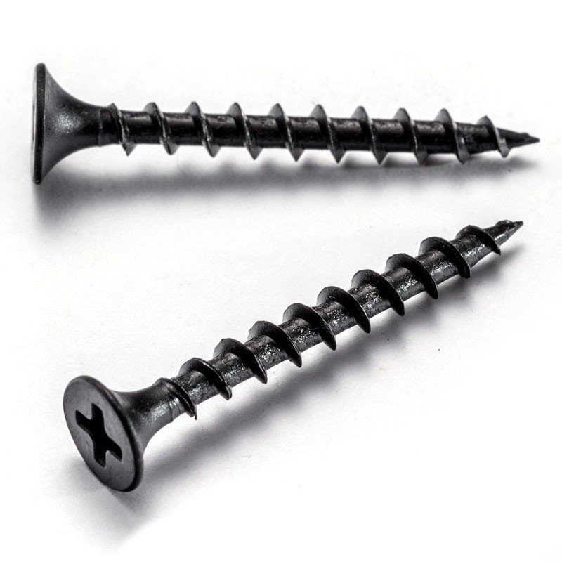 Саморез для ГКЛ Steelrex 3,5х35 мм крупная резьба оксид 1 кг