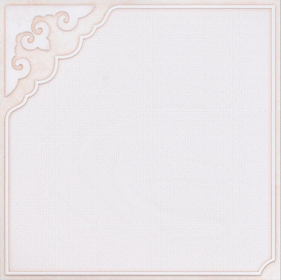 Потолок кассетный Cesal Art Руно 054 ЗС К90 300х300 мм