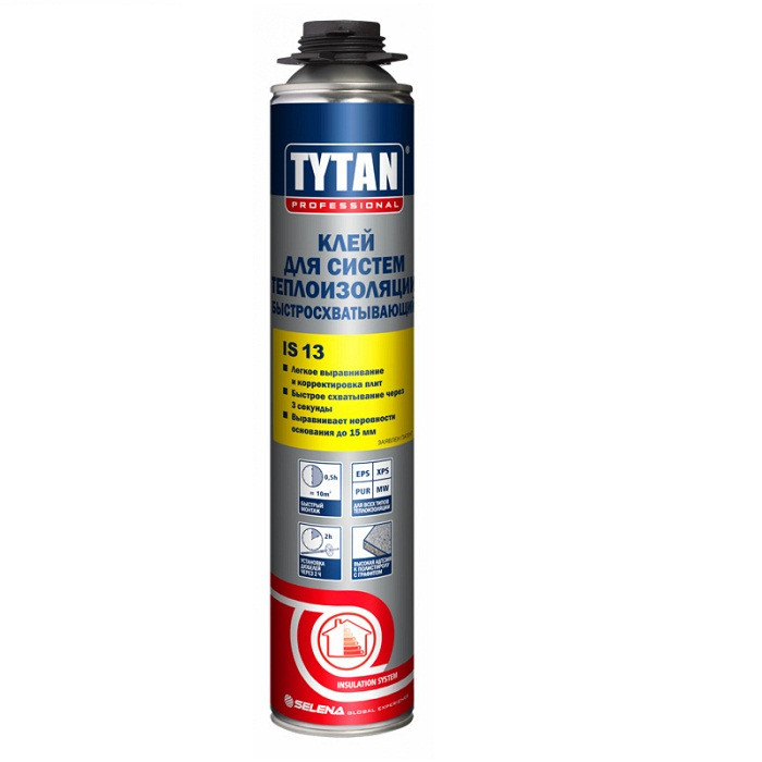 Пено-клей Tytan Professional IS13 для систем теплоизоляции 870 мл