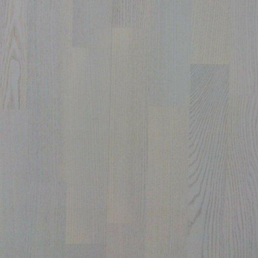 Паркетная доска Floorwood FW Ash Madison milky white matt lac Ясень Кантри 3S трехполосная