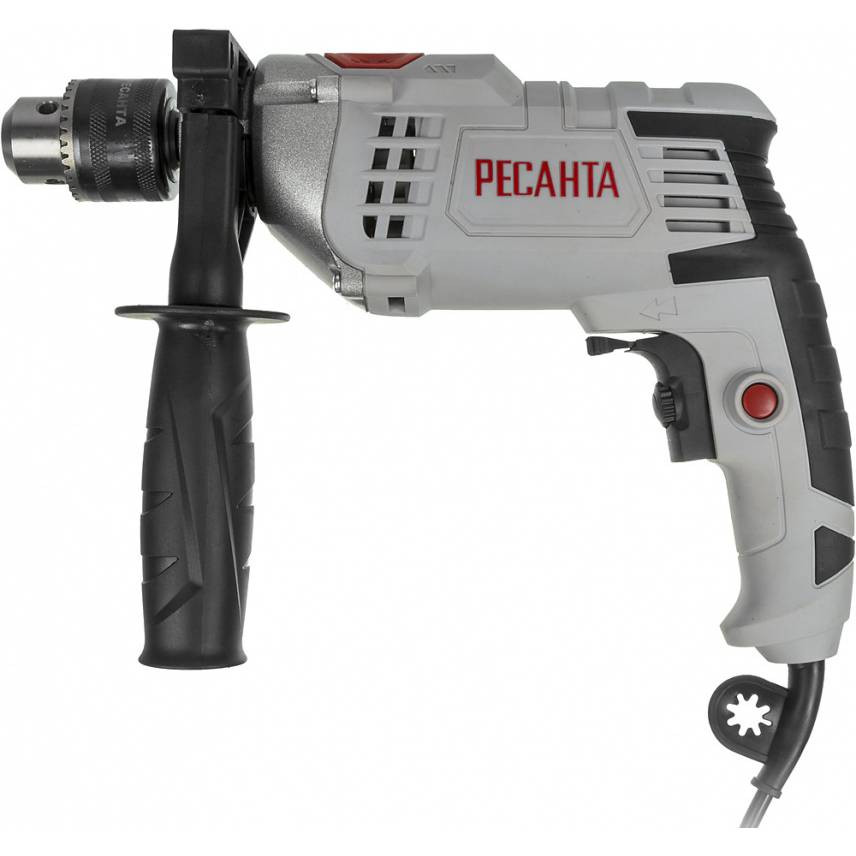 Дрель ударная Ресанта ДУ-15/950М 75/8/4