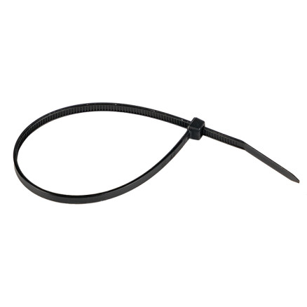 Хомут кабельный EKF plc-cb-4.8x250 4,8х250 мм черный 100 шт