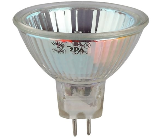Лампа галогенная Эра GU5.3 MR16-35W-230V-CL C0027363