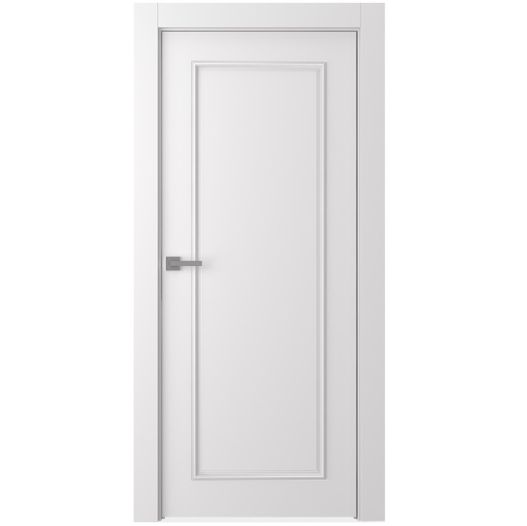 Дверное полотно Belwooddoors Ламира 1 эмаль белое 2000х700 мм