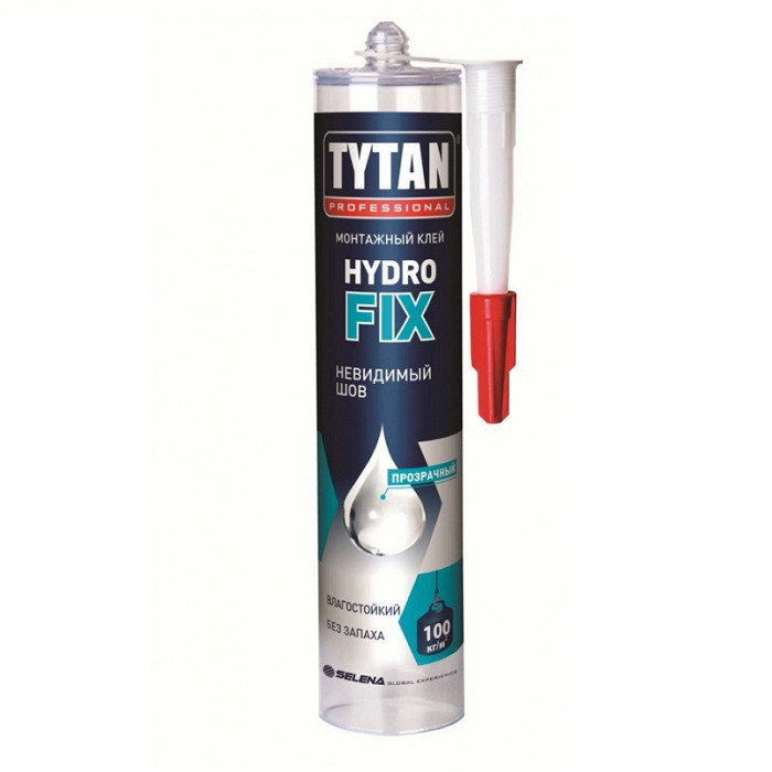 Клей монтажный Tytan Professional Hydrofix общестроительный бесцветный 310 мл