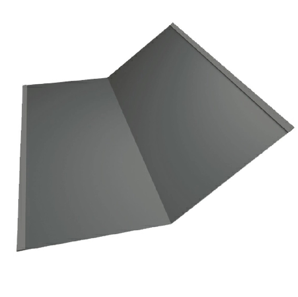 Ендова нижняя Grand Line Velur X Ral 7016 300х300 мм резка