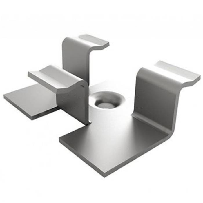 Клипса металлическая монтажная Polywood к Duo 3D 100 штук