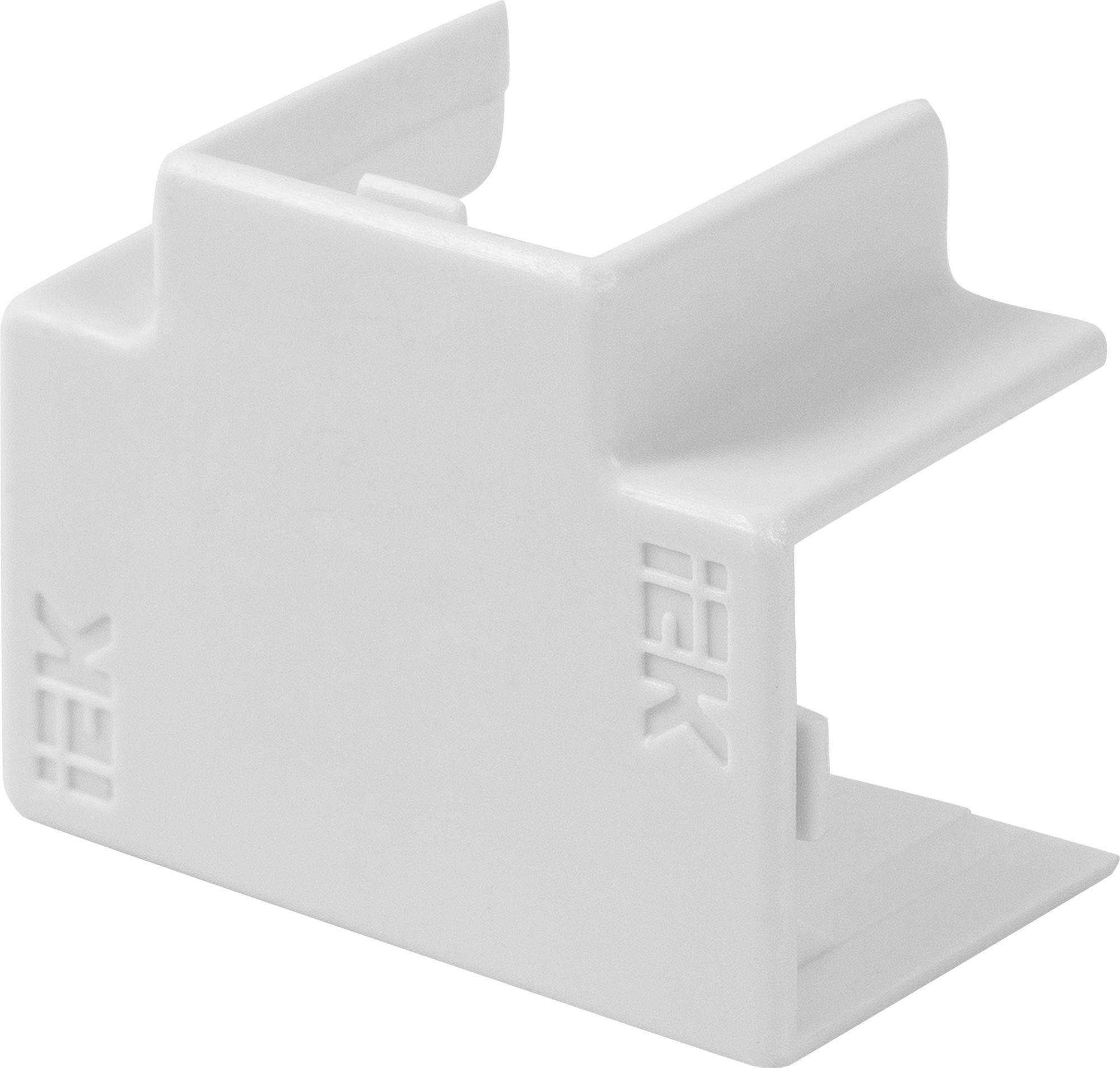 Угол Т-образный для кабель-канала IEK КМТ 16х16 мм белый 4 штуки