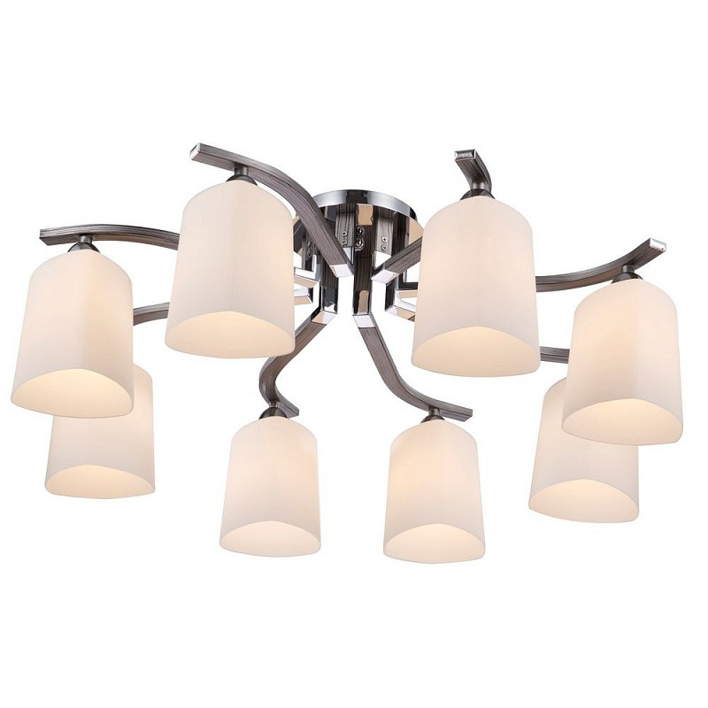 Люстра потолочная Maytoni Sol TOC001-08-N белая E14 8х40W 220V