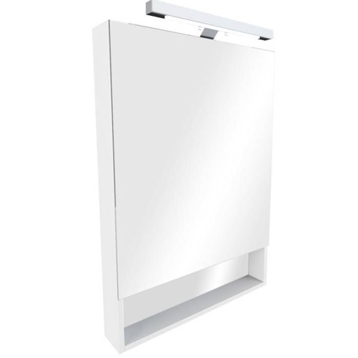 Зеркальный шкаф Roca The Gap 70 белый глянец ZRU9302886