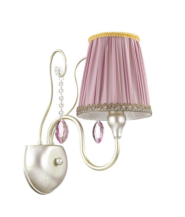 Бра Odeon Light Gaellori 3393/1W розовое E14 40W 220V