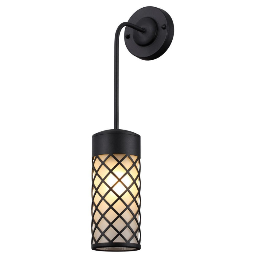 Светильник настенный ландшафтный Odeon Light Dunes Nature ODL21 646 4834/1W E27 1x60W черный