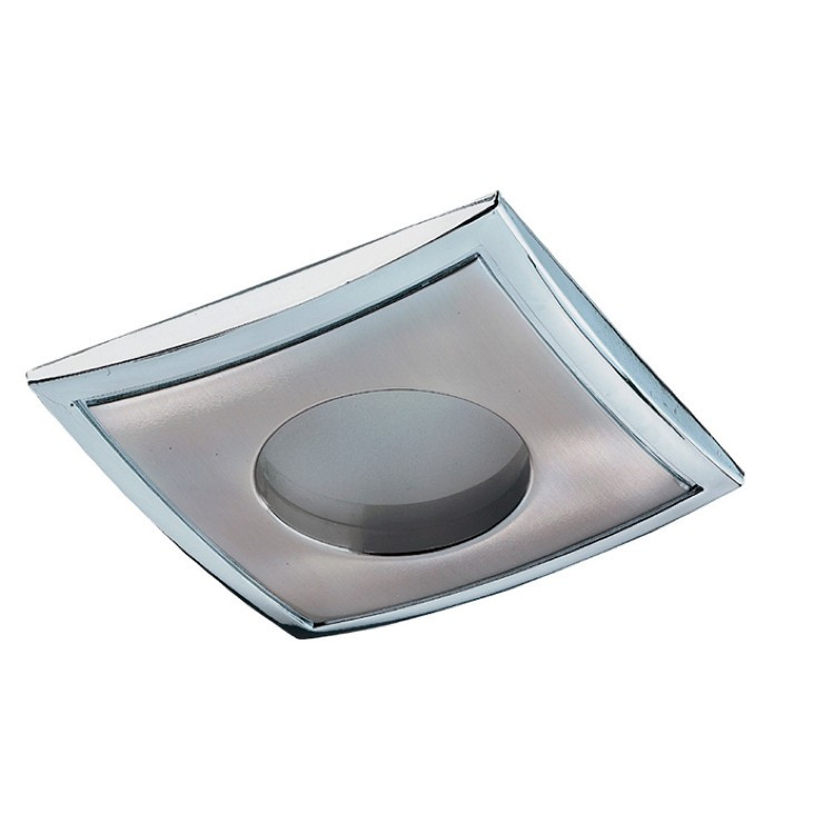 Светильник встраиваемый Novotech Aqua 369306 NT09 288 никель/хром IP65 GX5.3 50W 12V