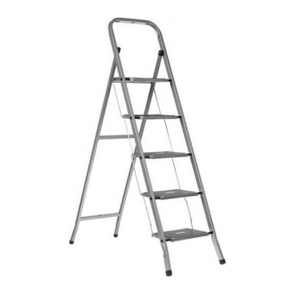 Cтремянка стальная Fit 65384 5 широких ступеней