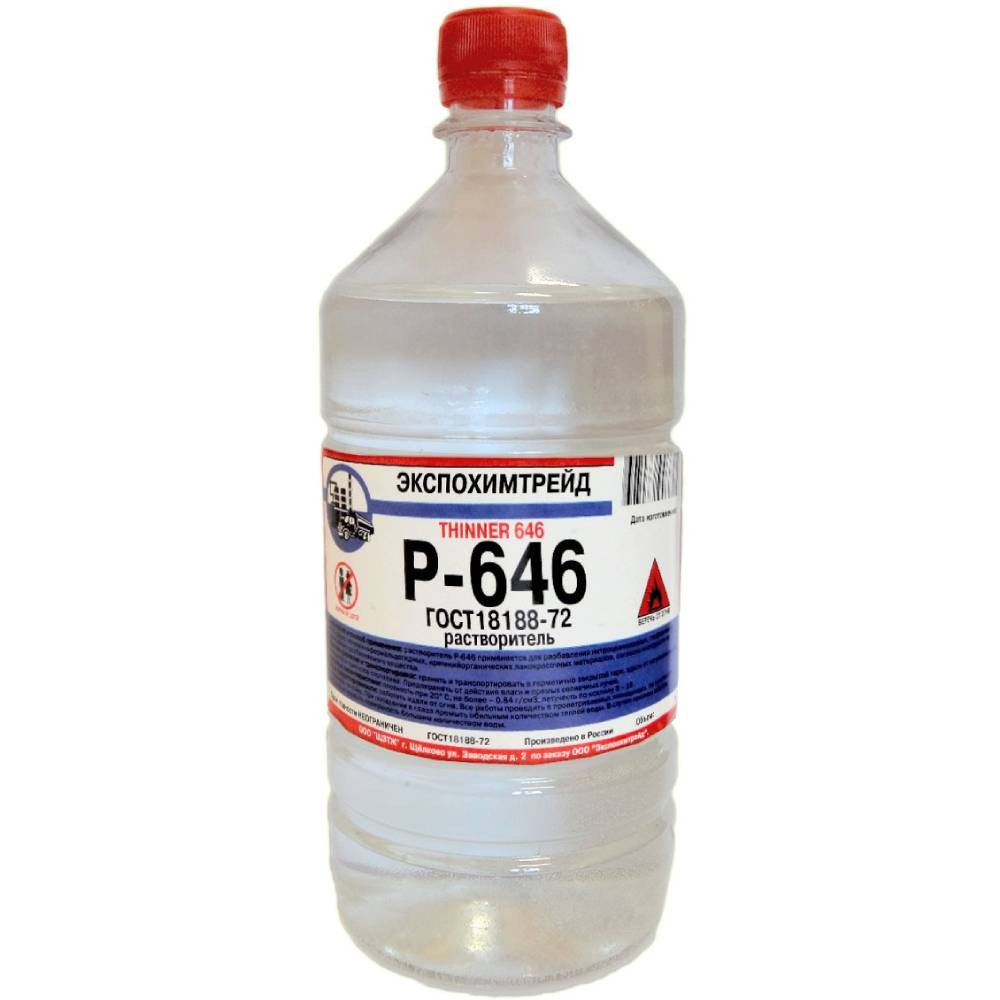 Растворитель Экспохимтрейд 646 ТУ канистра 1л