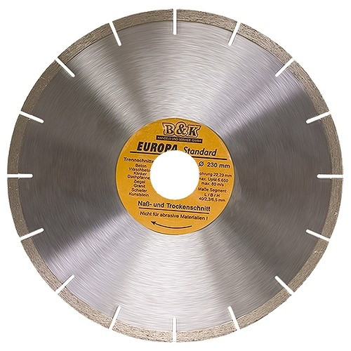 Диск алмазный Sparta Europa Standard 73161 115х22,2 мм