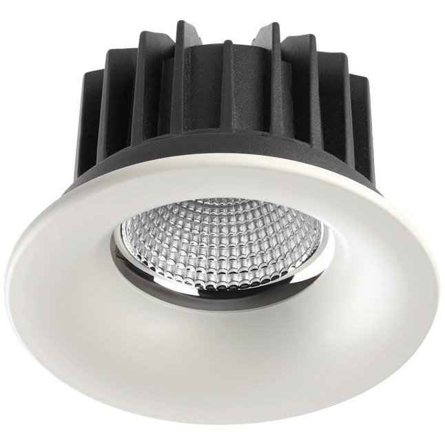 Светильник встраиваемый Novotech Drum Spot NT18 277 357604 Led 3000K 30W белый