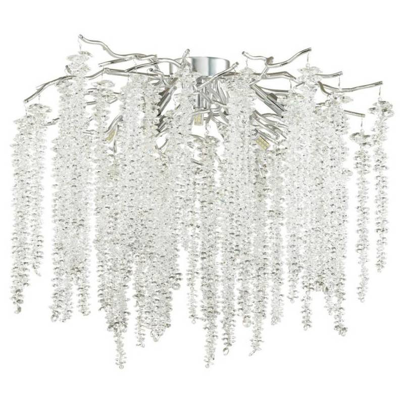 Люстра потолочная Odeon Light Banche Hall 5004/8C серебро G9 8х40W
