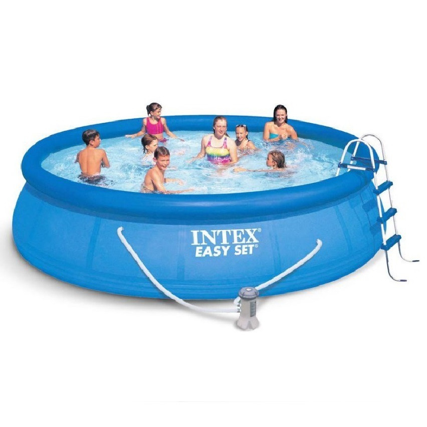 Бассейн надувной Intex Easy Set 28166 4570x1070 мм