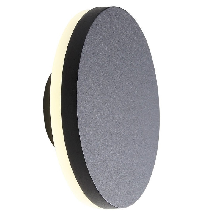 Светильник настенный уличный ST Luce Mango SL087.401.01 LED 1х12W 4000K черный кварцевый