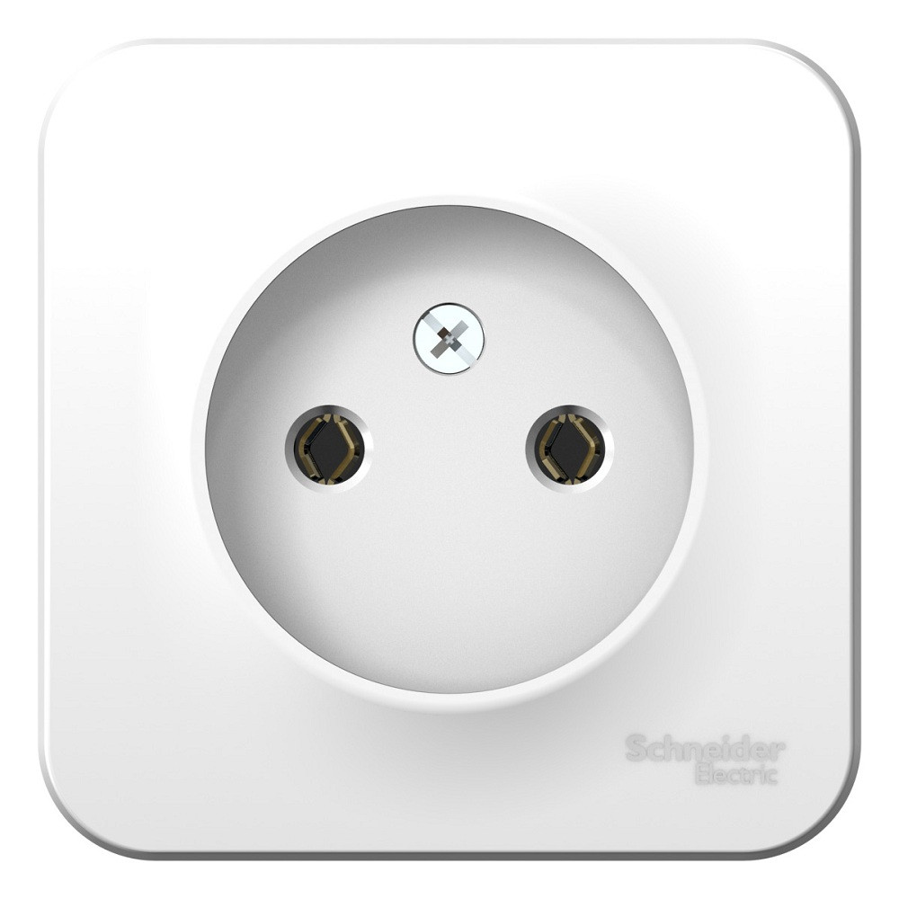 Розетка Schneider Electric Blanca BLNRA000101 одноместная без заземления белая