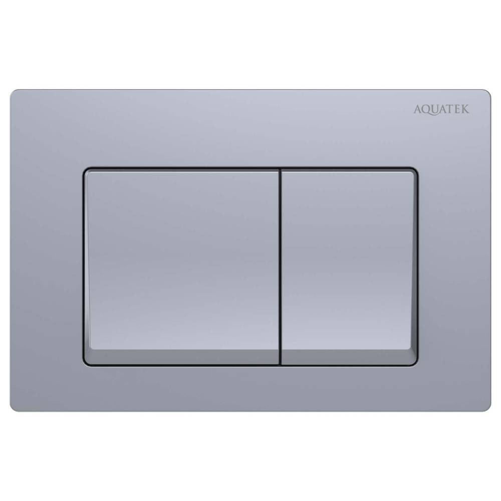 Клавиша смыва Aquatek TDI-0000006 010C Small хром матовая