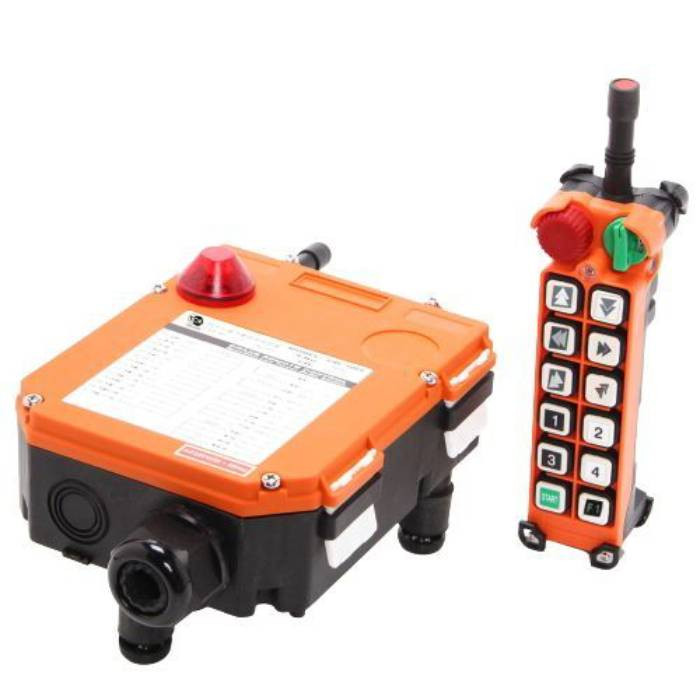 Комплект радиоуправления TOR F24-12S 1002606 с 12 кнопками 380В