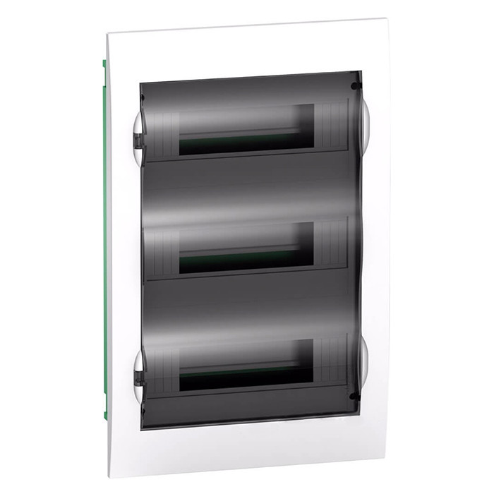 Бокс встраиваемый Schneider Electric Easy9 EZ9E312S2FRU IP40 с прозрачной крышкой