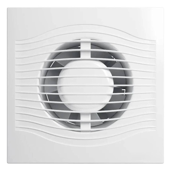 Вентилятор осевой вытяжной Diciti Slim 5C MRH White 125 мм
