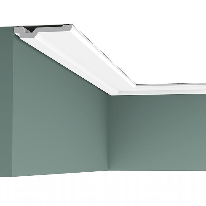 Карниз потолочный полиуретановый Orac Decor Luxxus C356 2000х100х20 мм