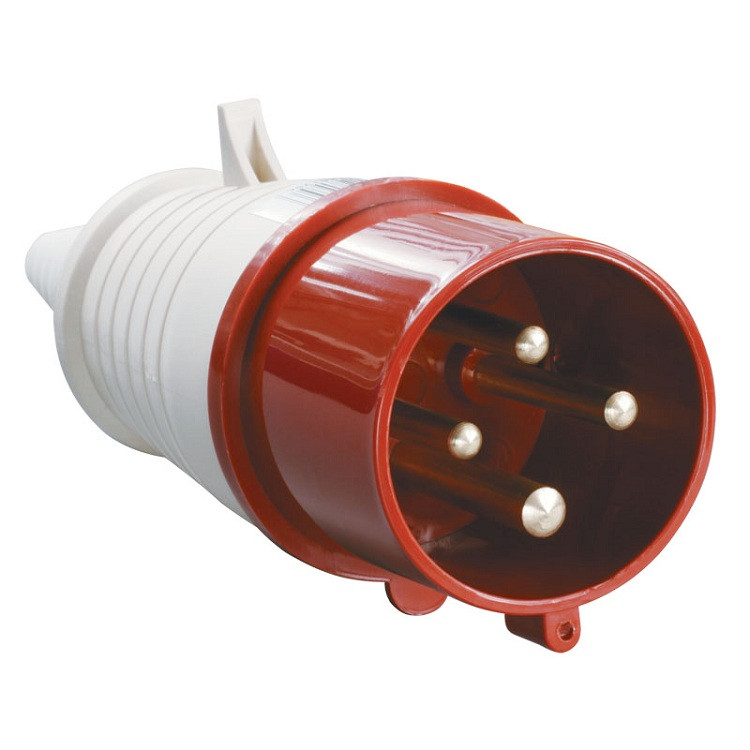 Вилка электрическая IEK ССИ-024 PSR02-032-4 32А 380В 3P+PE