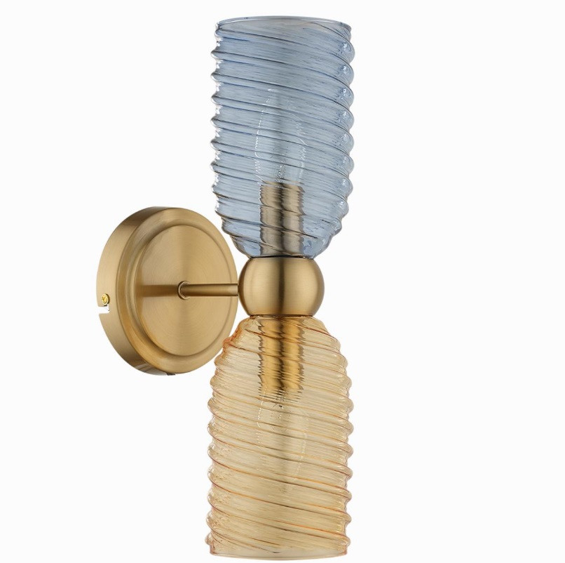 Бра Lumion Monroe Moderni LN23 114 6511/2W E14 2x40W латунь