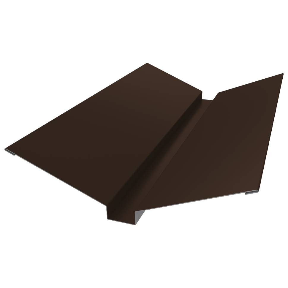 Ендова верхняя Grand Line Drap TX 0,45 Ral 8017 115х30х115 мм резка