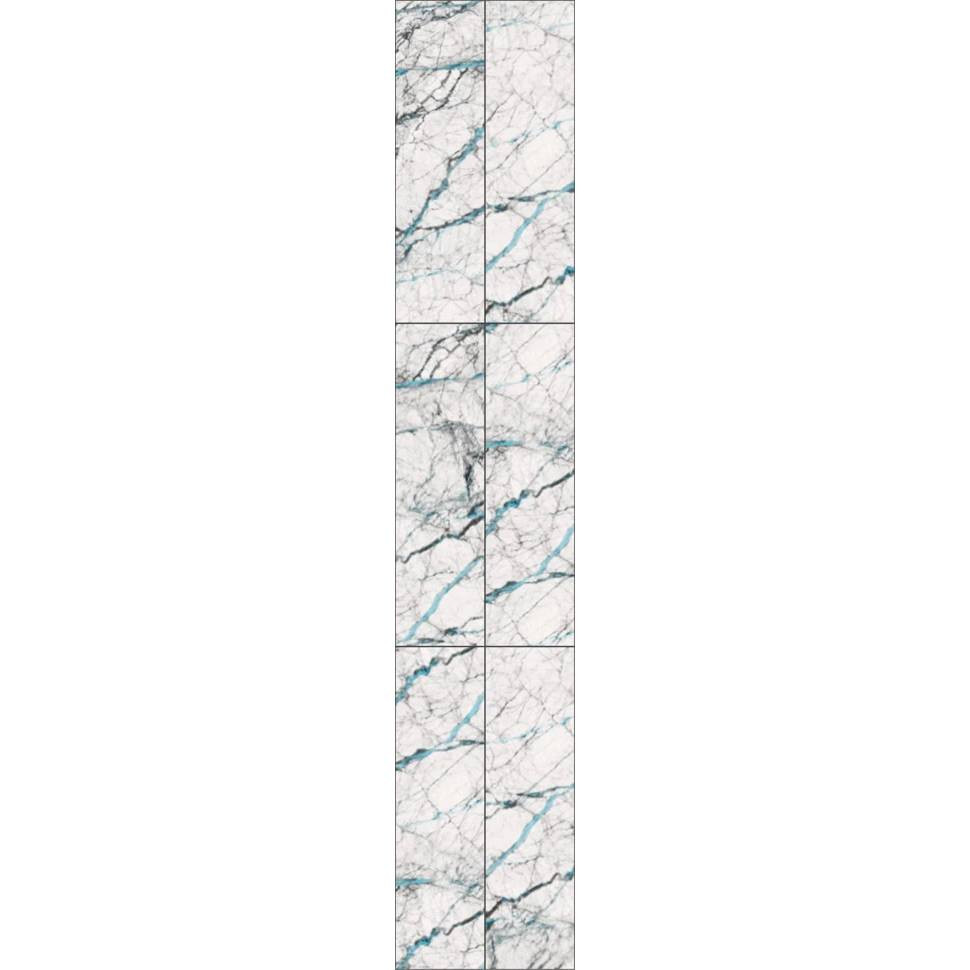 Панель стеновая ПВХ Панельпласт Ultra Marble Magic straight 2700х250х8 мм