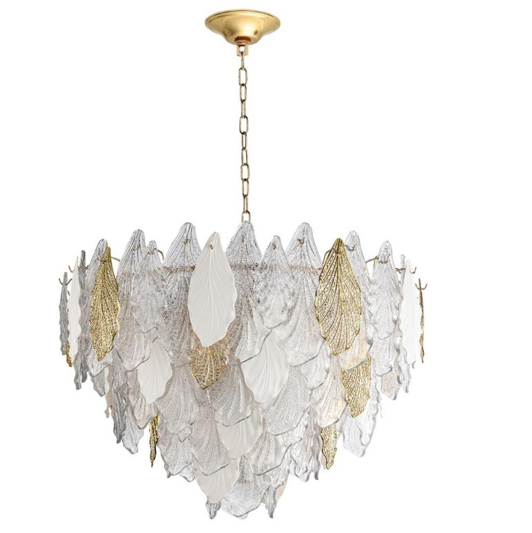 Люстра Odeon Light Lace Hall ODL24 507 5052/21 E14 21x40W золото/белый/прозрачный
