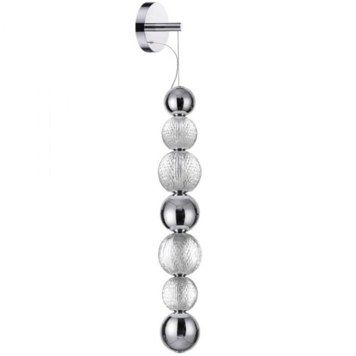 Светильник настенный Odeon Light Crystal 5007/13WL хром 13W 700 Лм