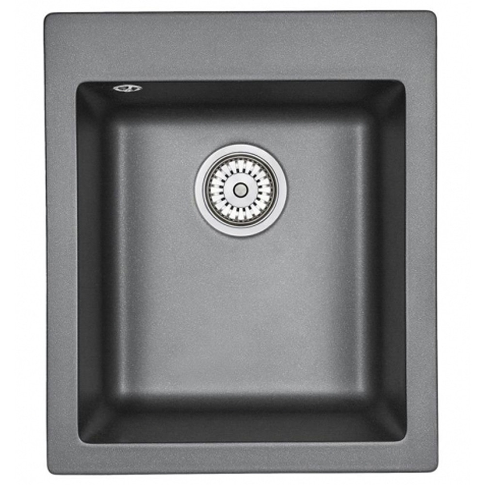 Мойка кухонная Emar Quartz 1415.Q кварцевая 415х490 мм Оникс