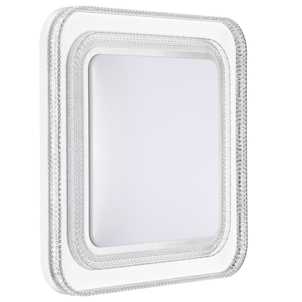 Светильник Sonex Suzy Silver Maron SN 130 7685/EL Led 70 Вт 3000-6000K с пультом ДУ серебристый