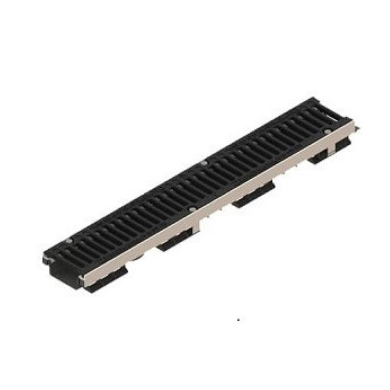 Лоток водоотводный Standartpark PolyMax Drive 0801034-М 1000х160х96 мм пластиковый с решеткой
