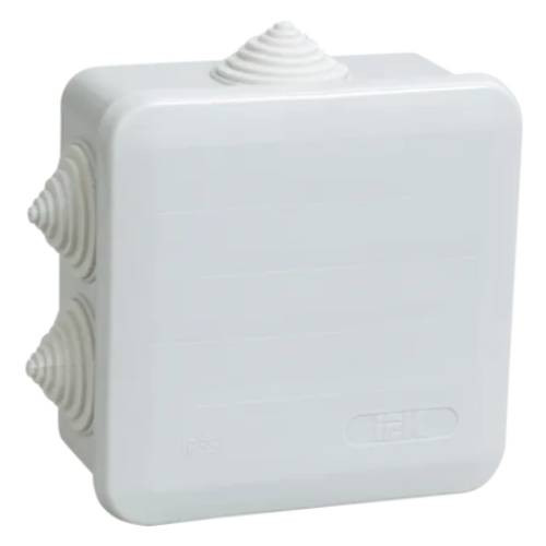 Коробка распаячная IEK КМ41255 100х100х50 мм IP44 RAL7035