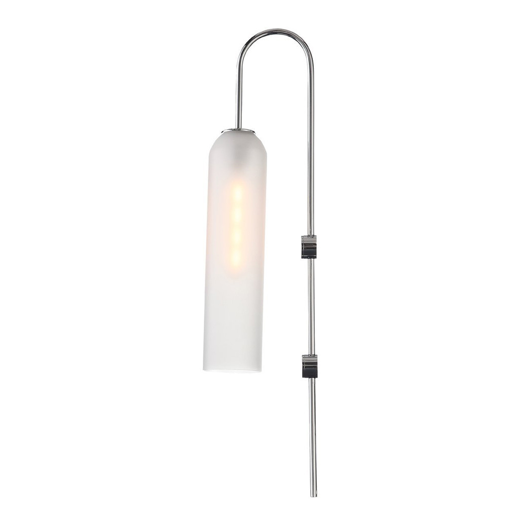 Светильник настенный ST Luce Callana SL1145.151.01 хром белый E27 1х60W