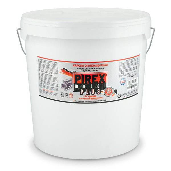 Pirex Metal Plus, 25 кг, Краска по металлу огнезащитная