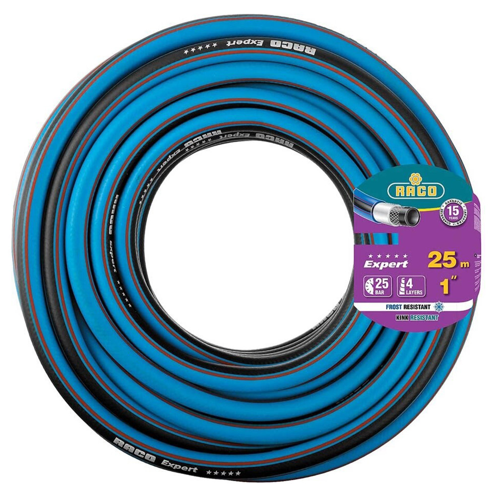 Шланг поливочный армированный Raco Expert 40302-1-25_z01 25 атмосфер 1 дюйм 25 м